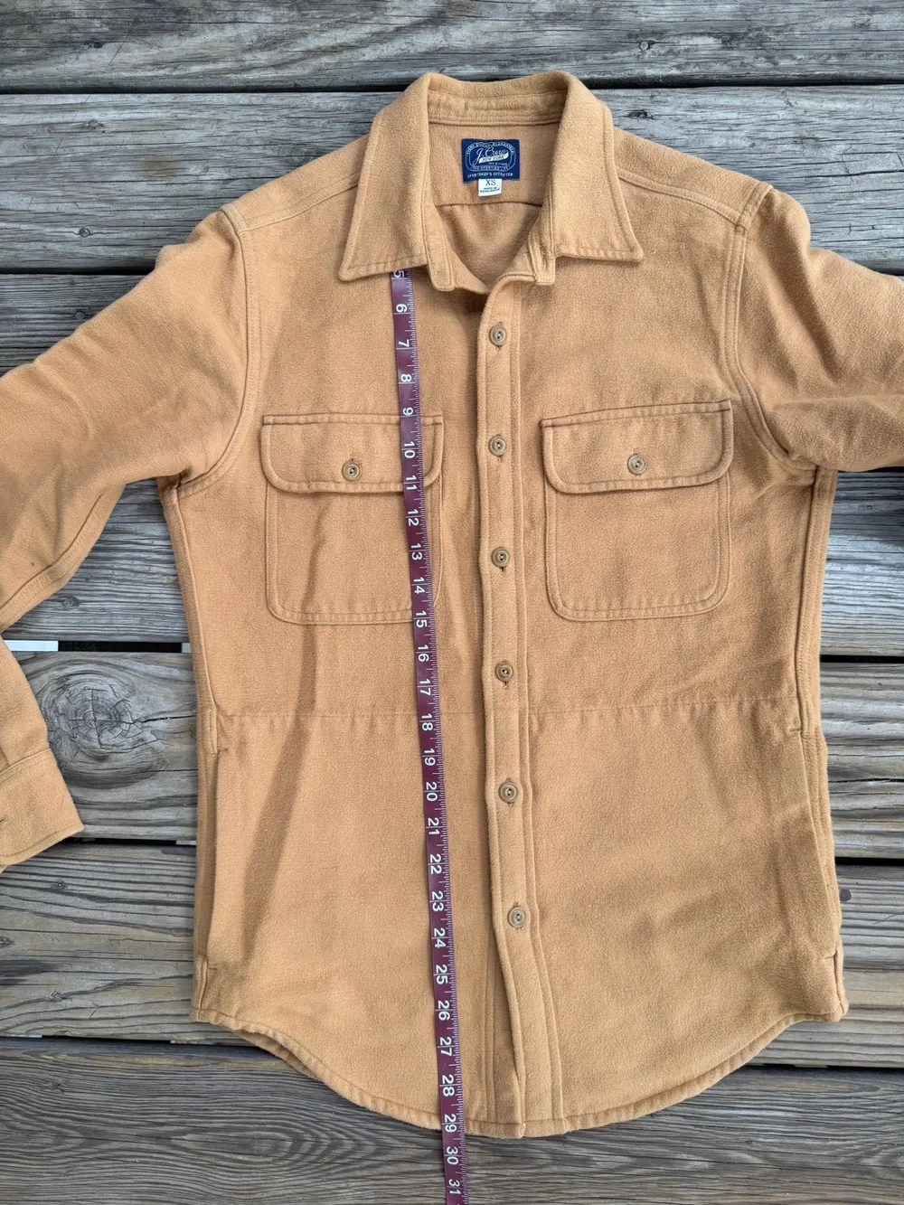 J. Crew Men's Chamois Shirt Jacket